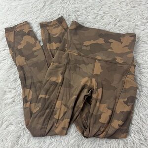 Lululemon Align High-Rise Pant with Pockets 25" Heritage 365 Camo Beige Multi